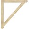 Ekena Millwork Traditional Arts & Crafts Rough Sawn Bracket, Douglas Fir, 4"W x 44"D x 48"H BKT04X44X48TRA03RDF - alternate 4